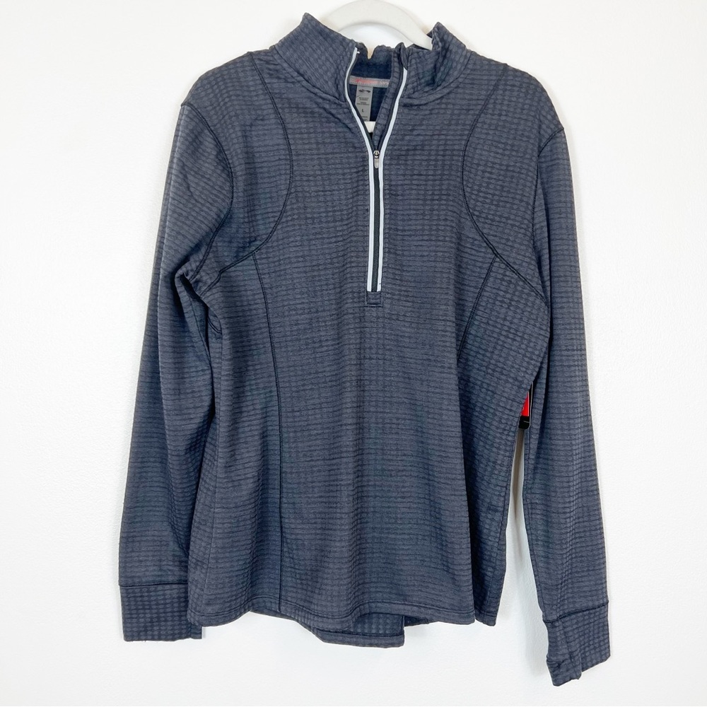 Cascade Sport Pebble Fleece Half Zip Size Large